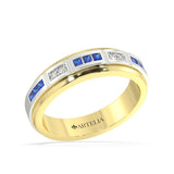 Night Fall Dusk Wedding Ring
