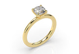 Cushion Cut lab diamond solitaire engagement ring - Artelia Jewellery