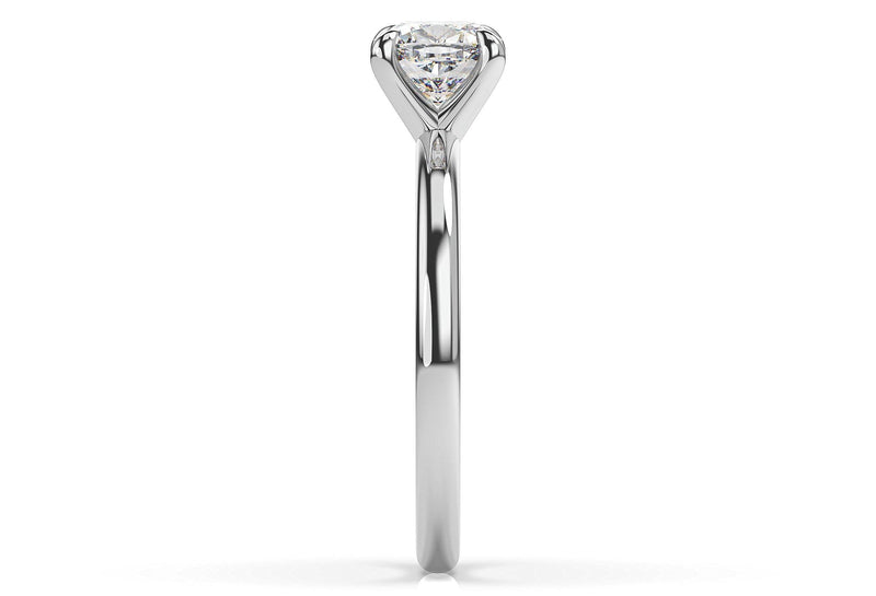 Cushion Cut lab diamond solitaire engagement ring - Artelia Jewellery