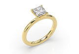 Princess Cut Lab Grown Diamond Solitaire Engagement Ring - Artelia Jewellery