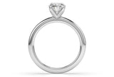 OVAL LAB GROWN DIAMOND SOLITAIRE ENGAGEMENT RING - Artelia Jewellery