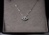 Diamond Evil Eye Necklace
