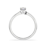 Florence Oval Diamond Solitaire Engagement Ring - Artelia Jewellery