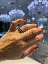 18K White Gold Sapphire & Diamond Charlotte Collection - Artelia Jewellery