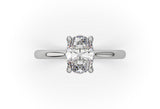 Kylie Oval Diamond Solitaire Engagement Ring - Artelia Jewellery