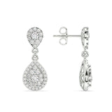 Melanie Diamond Earrings - Artelia Jewellery
