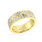 The Vitelli Herringbone Ring