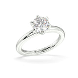 Rosanna Round Diamond Solitaire Engagement Ring - Artelia Jewellery