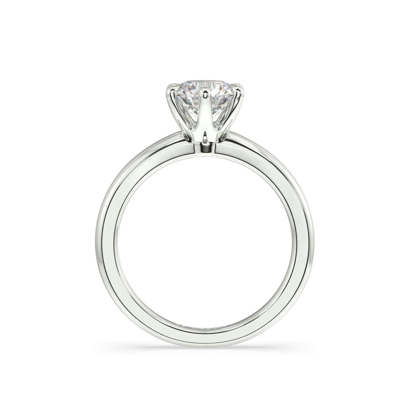 Rosanna Round Diamond Solitaire Engagement Ring - Artelia Jewellery