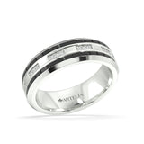Night Fall Dawn Wedding Ring