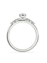 Star Burst Pear Cut Diamond Engagement Ring - Artelia Jewellery