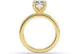 Miroir Emerald Cut Solitaire Engagement Ring - Artelia Jewellery