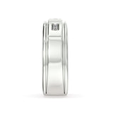 Edward Diamond Wedding Ring - Artelia Jewellery