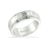 Jason Baguette Diamond Wedding Ring - Artelia Jewellery
