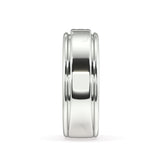 Jason Baguette Diamond Wedding Ring - Artelia Jewellery