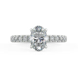 Oval Diamond Solitaire Engagement Ring