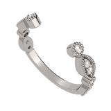 Olga Diamond Wedding Ring - Artelia Jewellery