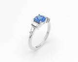 Artelia Ceylon Sapphire Trilogy Ring (ARTCR001)