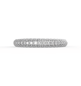 Pave Diamond Wedding Ring (ARTLDWR105) - Artelia Jewellery