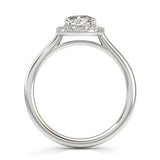 Amelia Oval Diamond Halo Engagement Ring - Artelia Jewellery