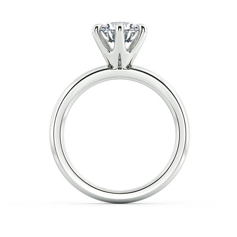 Artelia Crown Basket Solitaire Engagement Ring - Artelia Jewellery