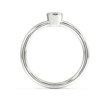 Avant Oval Diamond Bezel Set Diamond Ring - Artelia Jewellery