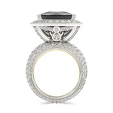 Despina Black Diamond Ring - Artelia Jewellery