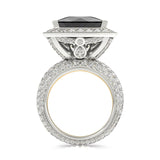 Despina Black Diamond Ring - Artelia Jewellery