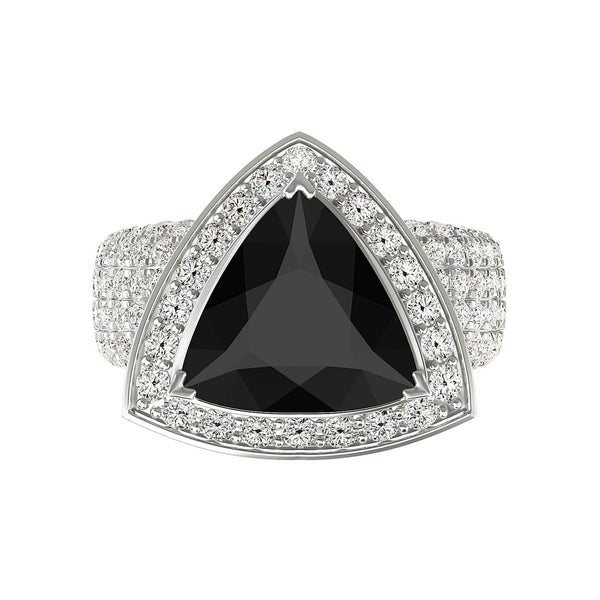 Despina Black Diamond Ring