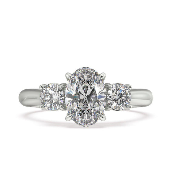 Chantelle Diamond Trilogy Engagement Ring