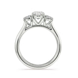 Chantelle Diamond Trilogy Engagement Ring - Artelia Jewellery