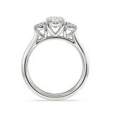 Chantelle Diamond Trilogy Engagement Ring - Artelia Jewellery