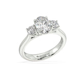 Chantelle Diamond Trilogy Engagement Ring - Artelia Jewellery