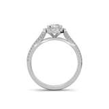 Constance Cushion Diamond Halo Engagement Ring - Artelia Jewellery