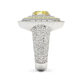 Cosette Yellow Diamond Ring - Artelia Jewellery