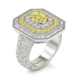 Cosette Yellow Diamond Ring - Artelia Jewellery