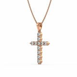 Chloe Diamond Cross - Artelia Jewellery