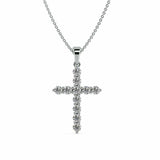 Chloe Diamond Cross - Artelia Jewellery