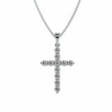 Chloe Diamond Cross - Artelia Jewellery