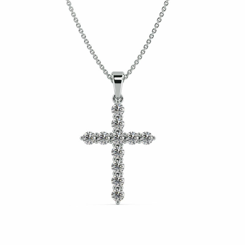 Chloe Diamond Cross - Artelia Jewellery