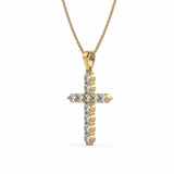 Chloe Diamond Cross - Artelia Jewellery