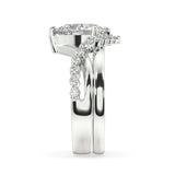 Crown Diamond Engagement Ring - Artelia Jewellery