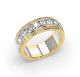 Dan Diamond Wedding Ring - Artelia Jewellery
