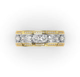 Dan Diamond Wedding Ring - Artelia Jewellery