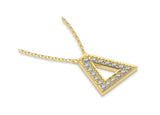 Athena Diamond Necklace (Delta) - Artelia Jewellery