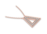Athena Diamond Necklace (Delta) - Artelia Jewellery