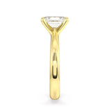 Artelia Yellow Gold Emerald Cut Solitaire Engagement Ring - Artelia Jewellery