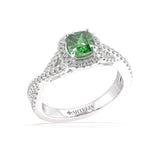 Emerald Eternity Diamond Ring - Artelia Jewellery
