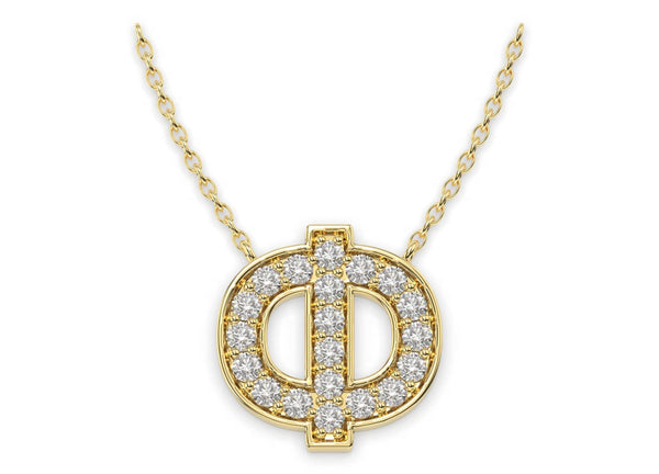 Athena Diamond Necklace (Fie)