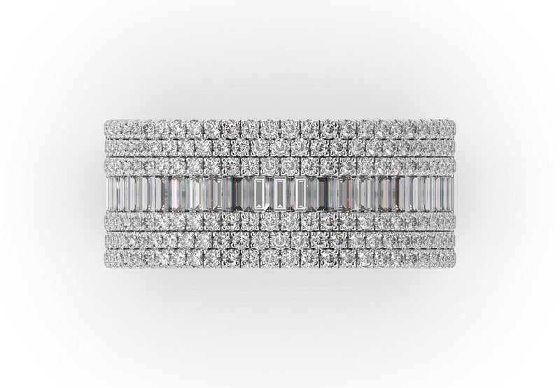 Francois Diamond Wedding Ring - Artelia Jewellery